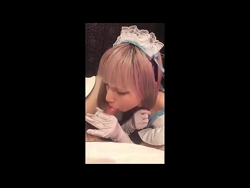 ❤️ Japanese Idol [mayuka], French maid costume, part 1, blowjob and jerk off with lotion Kugonana kwabwino pa ife ﹏